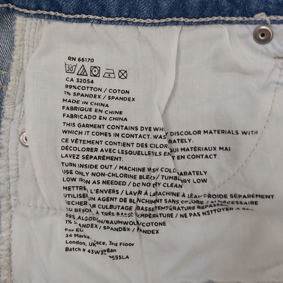 BDG Super High Rise Dolphin Denim Shorts - Picture 6 of 8